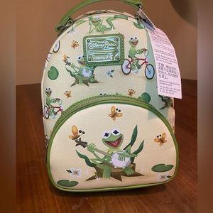 Loungfly Kermit The Frog mini backpack.